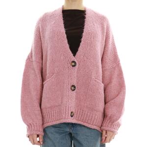 MAXI CARDIGAN ROSA